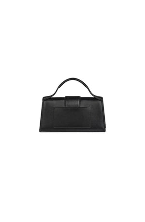 Borsa a Mano Jacquemus Bambino Mini Nera con Tracolla Regolabile