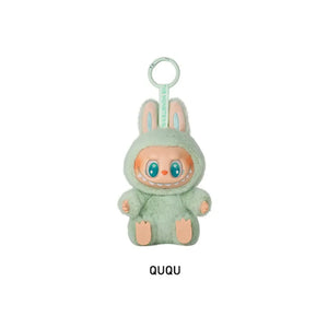 Labubu QUQU personaggio peluche portachiavi The Monsters collezione Pop Mart