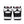 sneakers Nike Dunk High Panda Black and White 